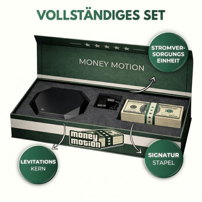 Money Motion™ – Schwebende  Lampe mit 3 Farben